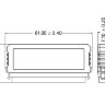 16GB IDE(PATA) 40Pin Flash Disk On Module (DOM) SLC Transcend вертикальный флэш модуль памяти TS16GDOM40V-S
