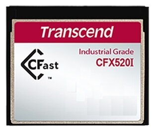 Промышленная карта памяти 4GB CFast 1.1 X520I SLC SATA II темп. режим от -40C до +85C Transcend TS4GCFX520I 