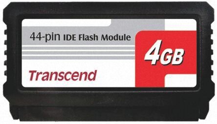 4GB IDE(PATA) 44Pin Flash Disk On Module (DOM) SLC Transcend вертикальный флэш модуль памяти TS4GDOM44V-S 