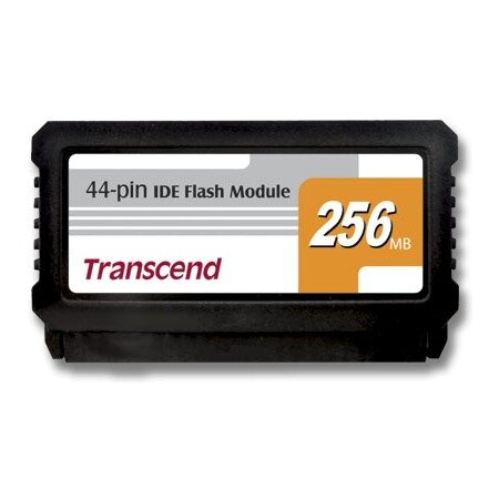 256MB IDE(PATA) 44Pin Flash Disk On Module (DOM) SLC Transcend вертикальный флэш модуль памяти TS256MDOM44V-S 