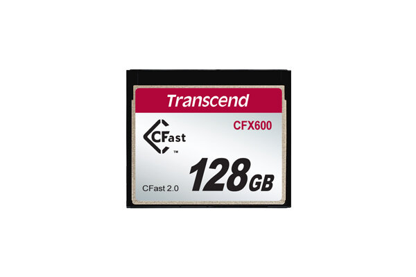 Промышленная карта памяти 128GB CFast 2.0 X600 MLC SATA III темп. режим от -5C до +70C Transcend TS128GCFX600 