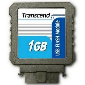 1GB USB Flash (Disk On Module) Transcend вертикальный модуль памяти TS1GUFM-V 