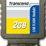 2GB USB Flash (Disk On Module) Transcend вертикальный модуль памяти TS2GUFM-V