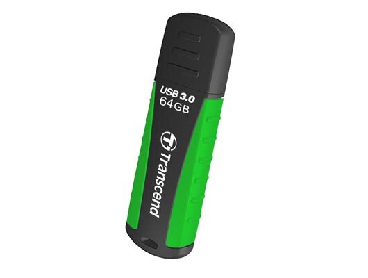 USB Флешка 64GB JetFlash 810 Transcend USB3.0 Резиновый черный TS64GJF810 