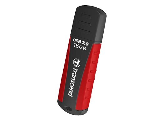 USB Флешка 16GB JetFlash 810 Transcend USB3.0 Резиновый черный TS16GJF810 