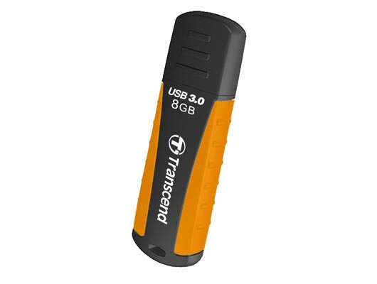 USB Флешка 8GB JetFlash 810 Transcend USB3.0 Резиновый черный TS8GJF810 