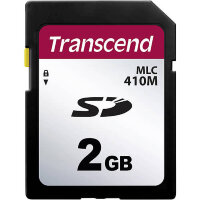 Промышленная карта памяти SD, 2GB MLC, -25°C to 85°C (аналог TS2GSDC), Transcend TS2GSDC410M