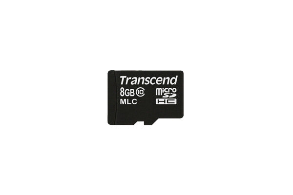 Промышленная карта памяти micro SDHC, 8 Гб Class 10 MLC, темп. режим от -25С до +85С, Transcend TS8GUSDC10M 