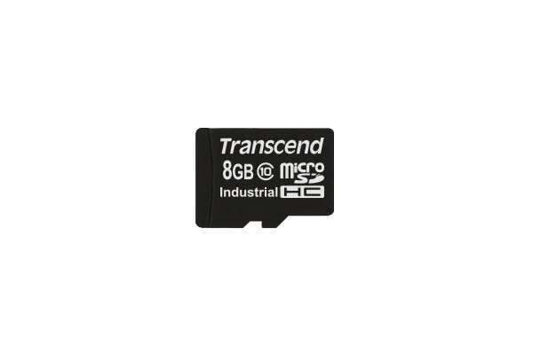 Промышленная карта памяти micro SDHC, 8 Гб Class 10 MLC, темп. режим от -40С до +85С, Transcend TS8GUSDC10I 
