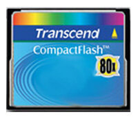 Промышленная карта памяти 512MB Compact Flash Transcend Ultra (80X), TYPE I,SLC, TS512MCF80 