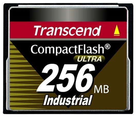 Карта памяти 256MB CompactFlash Card (CF) Industrial (PIO mode) 100X, Transcend TS256MCF100I-P 